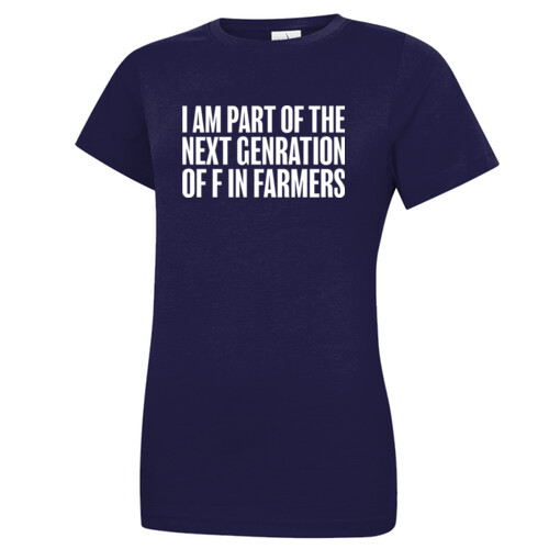 Next Generation of F in Farmers - T-Shirt (Ladies) Thumbnail